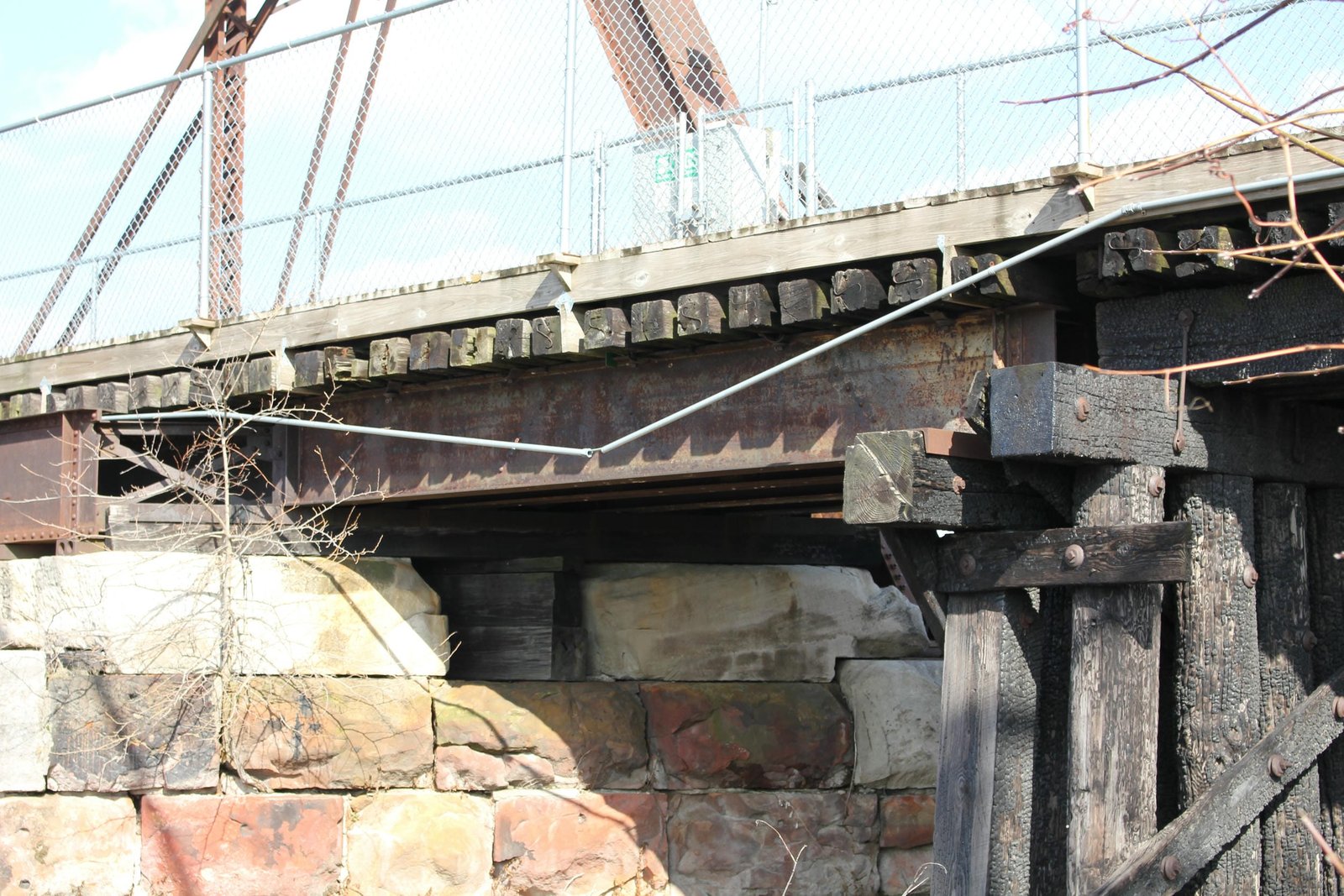 Beam span in south approach
